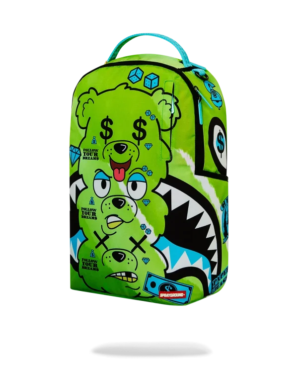 MONEY BEAR SEEING TRIPLE DLXSR BACKPACK