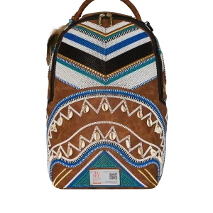 THE MET KUBA KINGDOM HEADDRESS BACKPACK