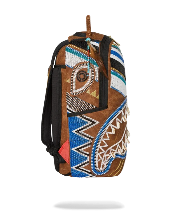 THE MET KUBA KINGDOM HEADDRESS BACKPACK