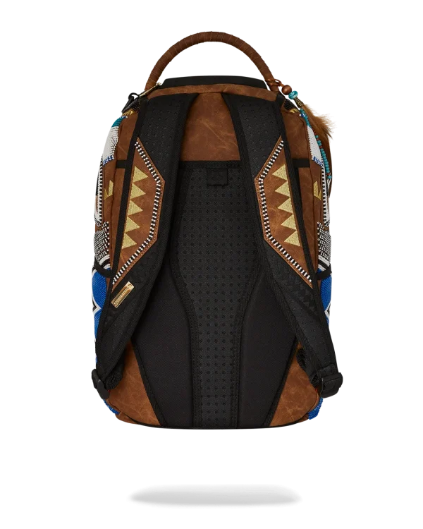 THE MET KUBA KINGDOM HEADDRESS BACKPACK