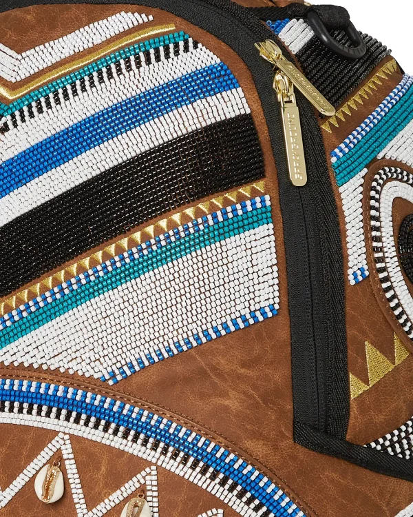 THE MET KUBA KINGDOM HEADDRESS BACKPACK