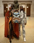 THE MET KUBA KINGDOM HEADDRESS BACKPACK