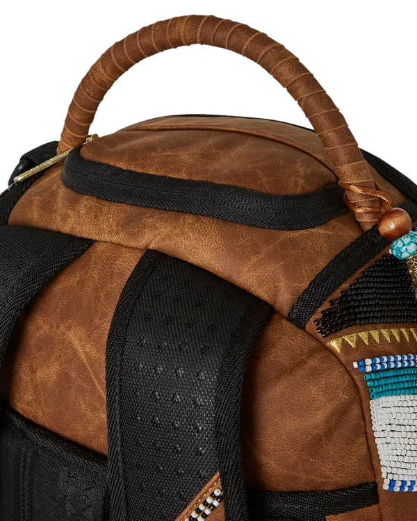 THE MET KUBA KINGDOM HEADDRESS BACKPACK
