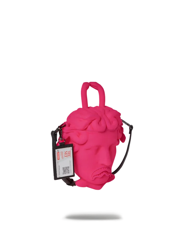 THE MET CANOVA MEDUSA HANDBAG (PINK)