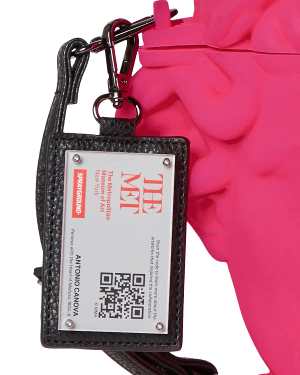 THE MET CANOVA MEDUSA HANDBAG (PINK)