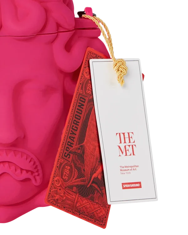THE MET CANOVA MEDUSA HANDBAG (PINK)