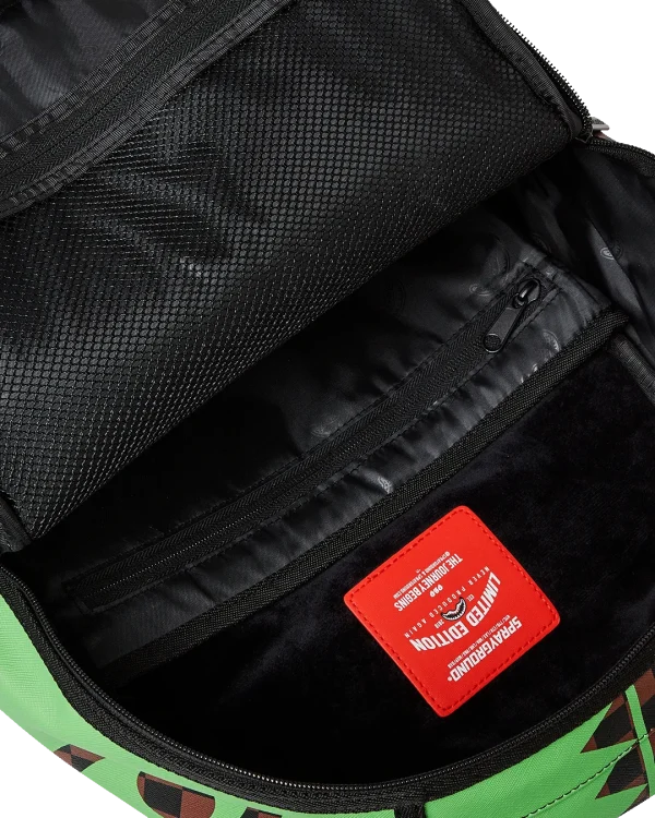 GREEN MONEY BEAR DLXSV BACKPACK