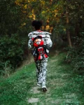 SKY HIGH SEEKERS ARCTIC GPS MONEYBEAR BACKPACK