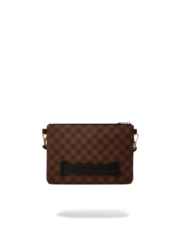 SHARKS IN PARIS BLUR EFFECT CROSSOVER CLUTCH