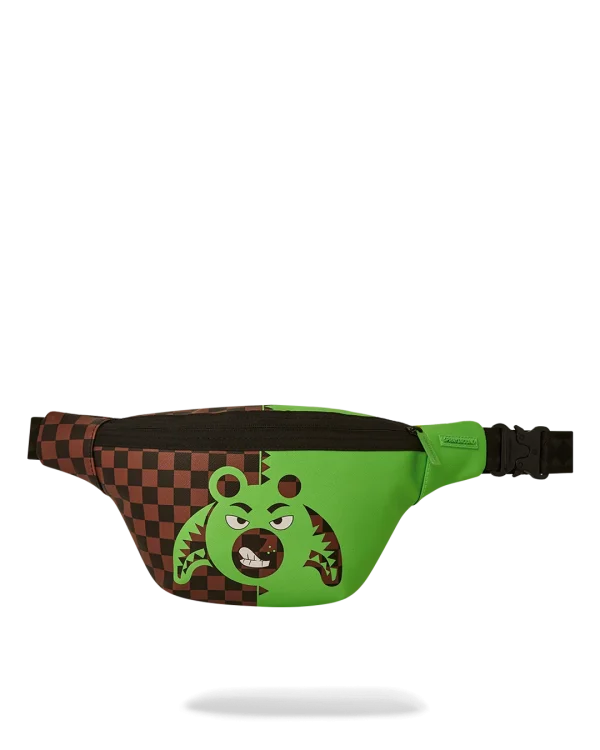 GREEN MONEY BEAR SAVVY CROSSBODY