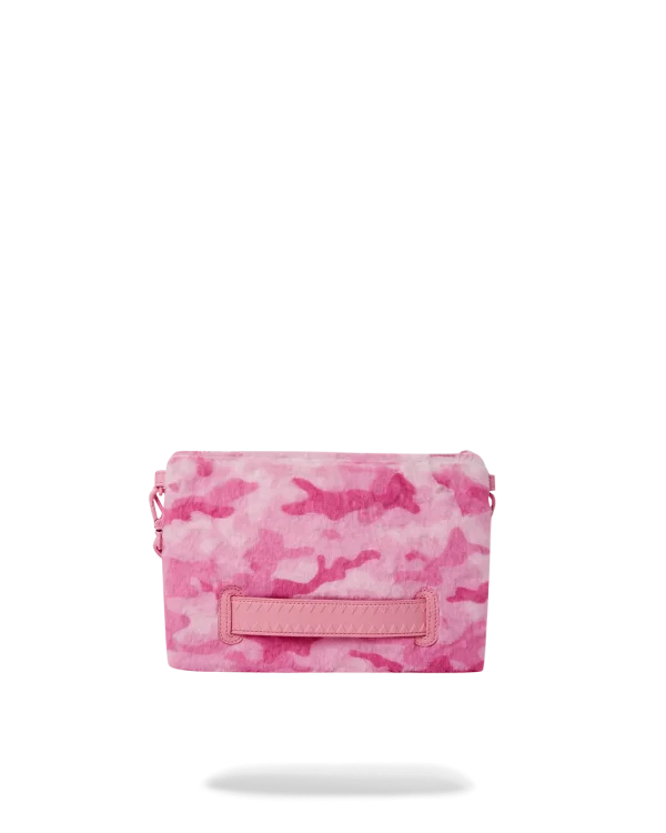 FURRROCIOUS IN PINK CROSSOVER CLUTCH