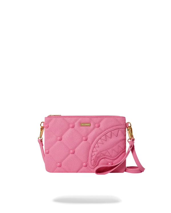 SORBET STUNNA BEAR STUD CROSSOVER CLUTCH