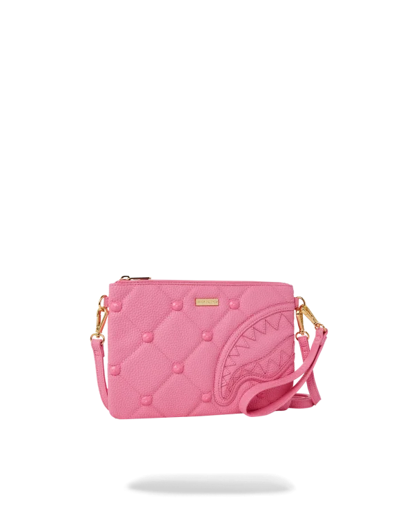 SORBET STUNNA BEAR STUD CROSSOVER CLUTCH