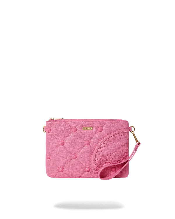 SORBET STUNNA BEAR STUD CROSSOVER CLUTCH