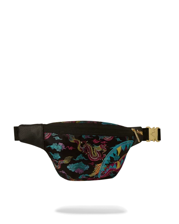 EMBROIDERED DRAGONS SAVVY CROSSBODY