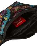 EMBROIDERED DRAGONS SAVVY CROSSBODY
