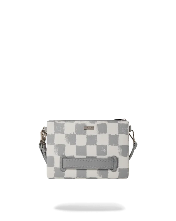 VANQUISH CREAM CROSSOVER CLUTCH