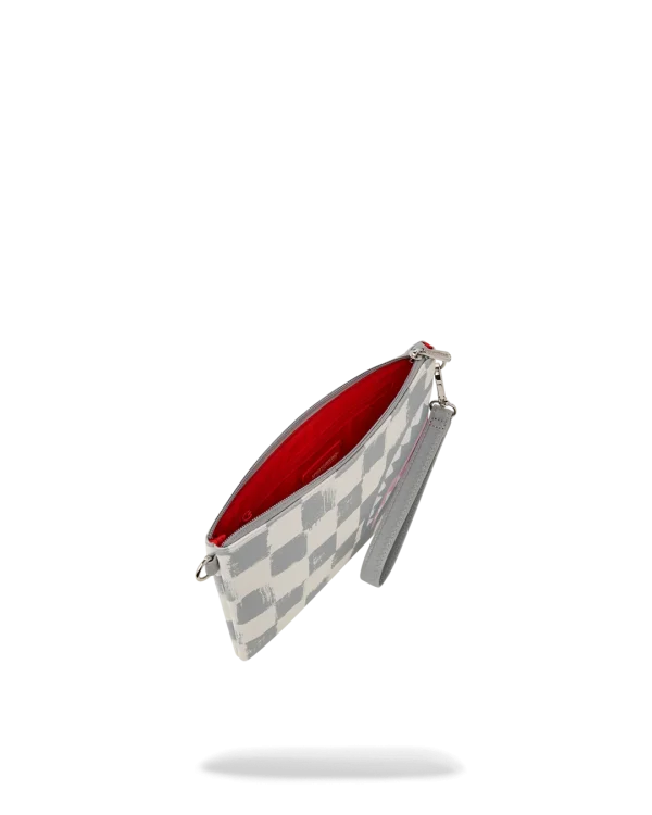 VANQUISH CREAM CROSSOVER CLUTCH