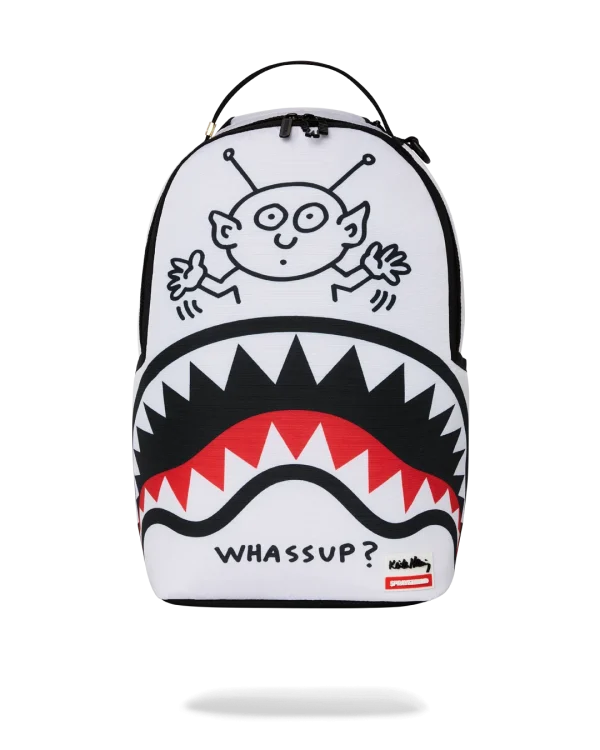 KEITH HARING WHASSUP ALIEN DLX BACKPACK