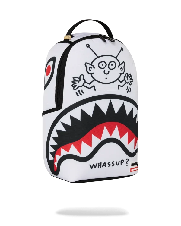 KEITH HARING WHASSUP ALIEN DLX BACKPACK