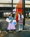KEITH HARING WHASSUP ALIEN DLX BACKPACK