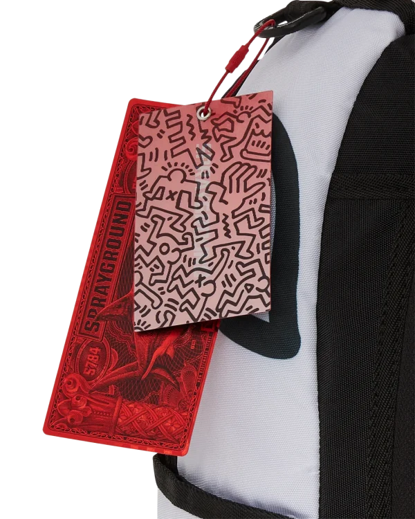 KEITH HARING WHASSUP ALIEN DLX BACKPACK