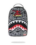 KEITH HARING SKATER SHARK DLXSR BACKPACK