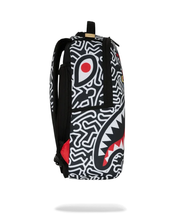 KEITH HARING SKATER SHARK DLXSR BACKPACK