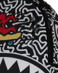KEITH HARING SKATER SHARK DLXSR BACKPACK
