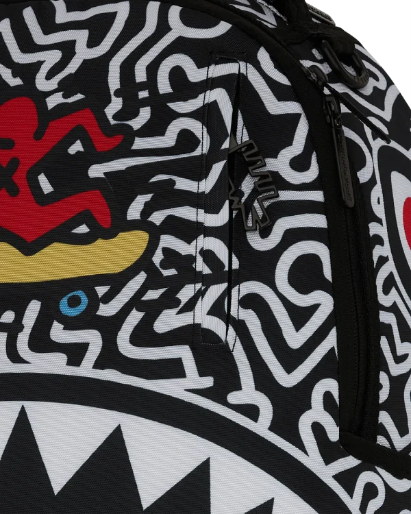 KEITH HARING SKATER SHARK DLXSR BACKPACK