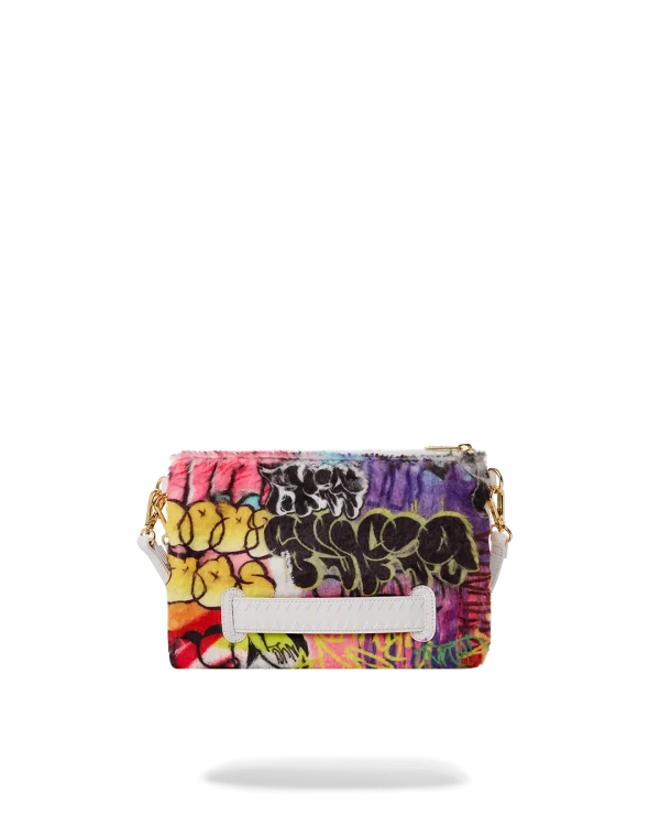 LE MONDE DES GRAFFITIS CROSSOVER CLUTCH