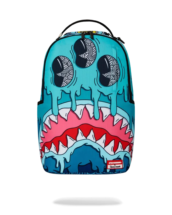 JORGE RODRIGUEZ THE ARTIST COLLAB DRIPS SHARKS BACKPACK