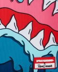 JORGE RODRIGUEZ THE ARTIST COLLAB DRIPS SHARKS BACKPACK
