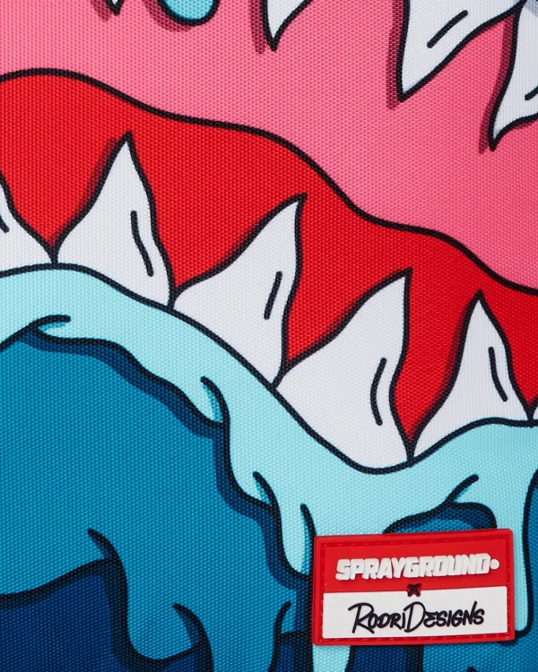 JORGE RODRIGUEZ THE ARTIST COLLAB DRIPS SHARKS BACKPACK