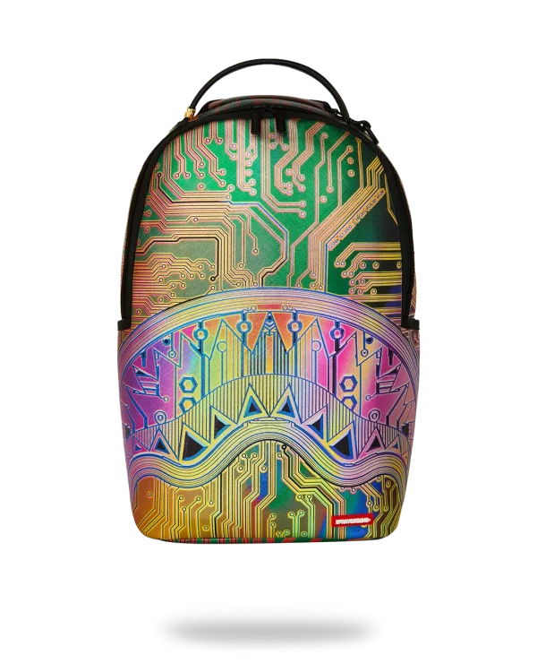CIRCUIT BOARD MAGNETIC GRID BACKPACK