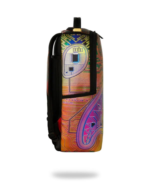 CIRCUIT BOARD MAGNETIC GRID BACKPACK