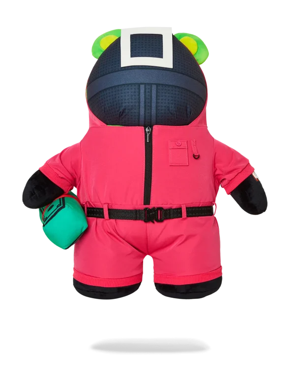 SQUID GAME COLLAB PINK SOLDIERS BEAR BACKPACK
