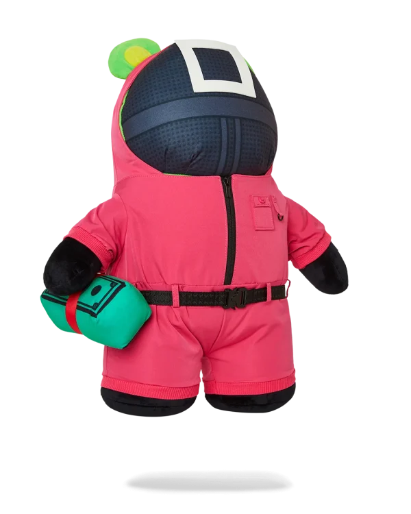 SQUID GAME COLLAB PINK SOLDIERS BEAR BACKPACK