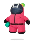 SQUID GAME COLLAB PINK SOLDIERS BEAR BACKPACK