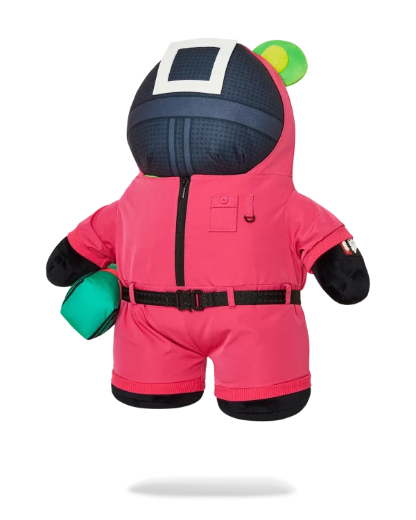 SQUID GAME COLLAB PINK SOLDIERS BEAR BACKPACK