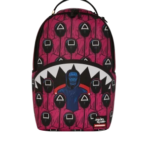SQUID GAME COLLAB FRONT MAN & PINK GUARD SHARKS BACKPACK