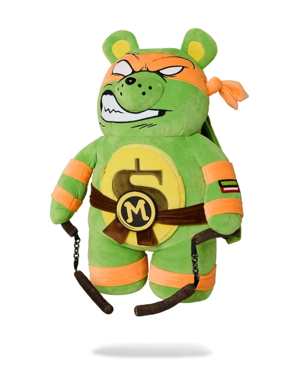 TMNT MICHAELANGELO MONEYBEAR BACKPACK