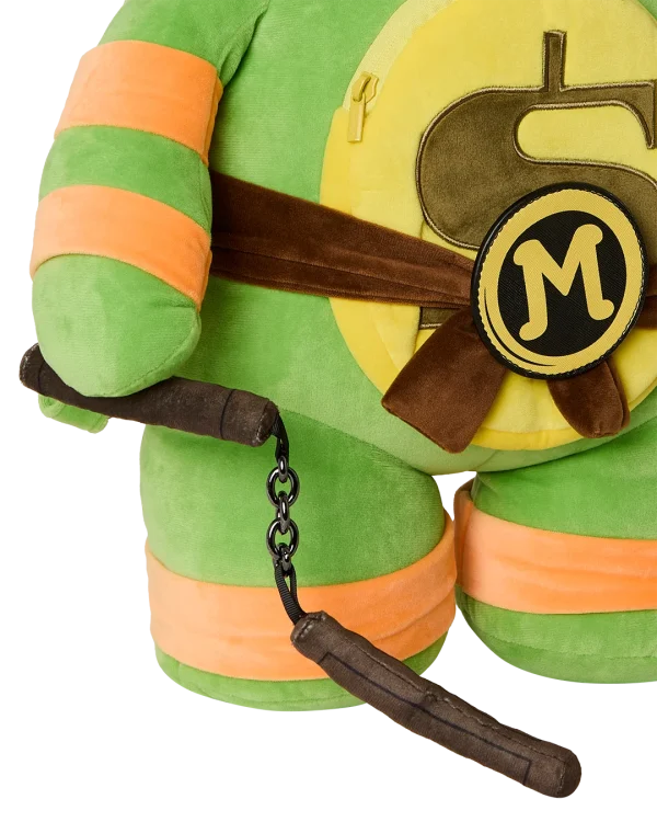 TMNT MICHAELANGELO MONEYBEAR BACKPACK