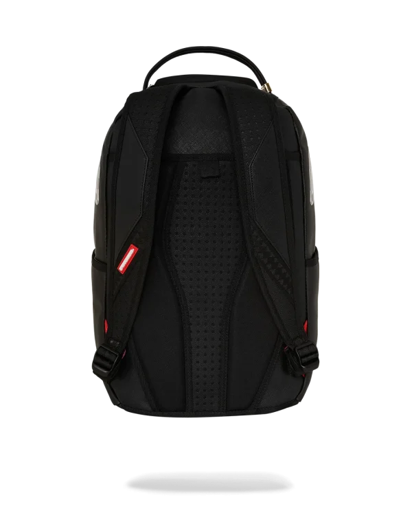 SHARK CENTRAL CREAM BLACK CHECK BACKPACK