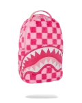 FURZILLA SHARK (PINK CHECK) BACKPACK