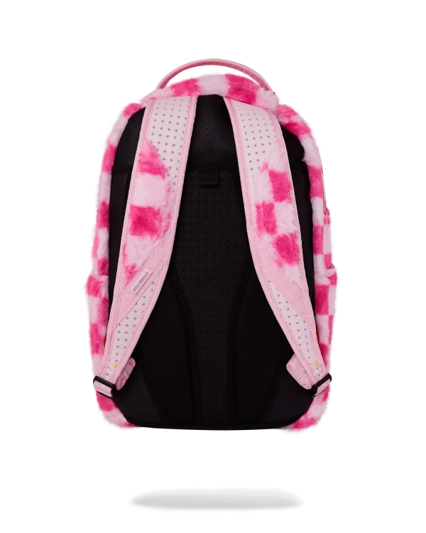FURZILLA SHARK (PINK CHECK) BACKPACK
