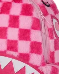 FURZILLA SHARK (PINK CHECK) BACKPACK