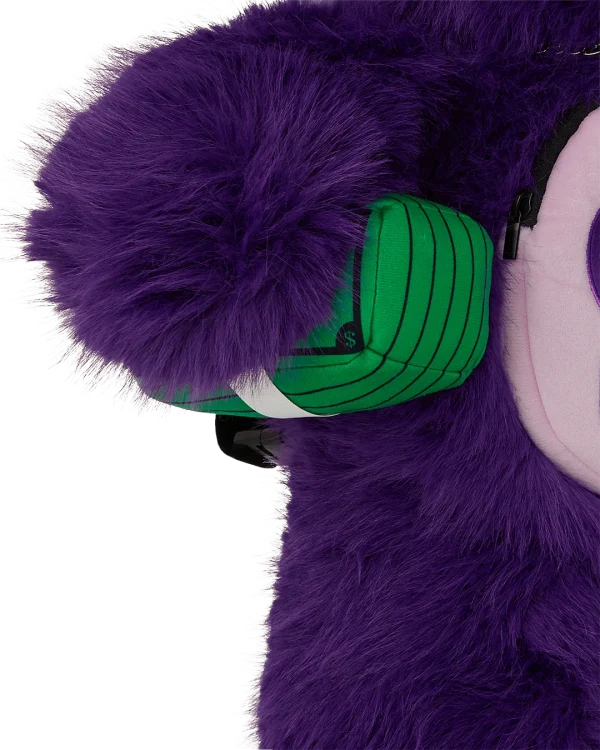FURZILLA SHARK (PURP) MONEYBEAR BACKPACK