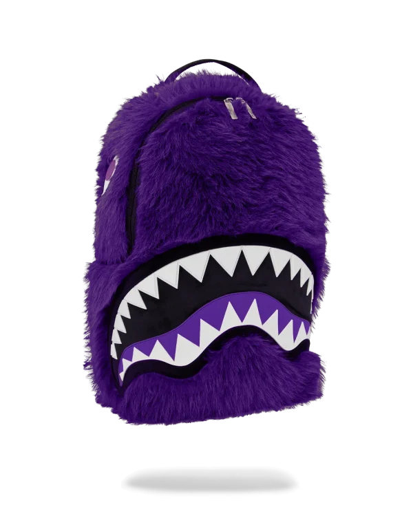 FURZILLA SHARK (PURP) BACKPACK