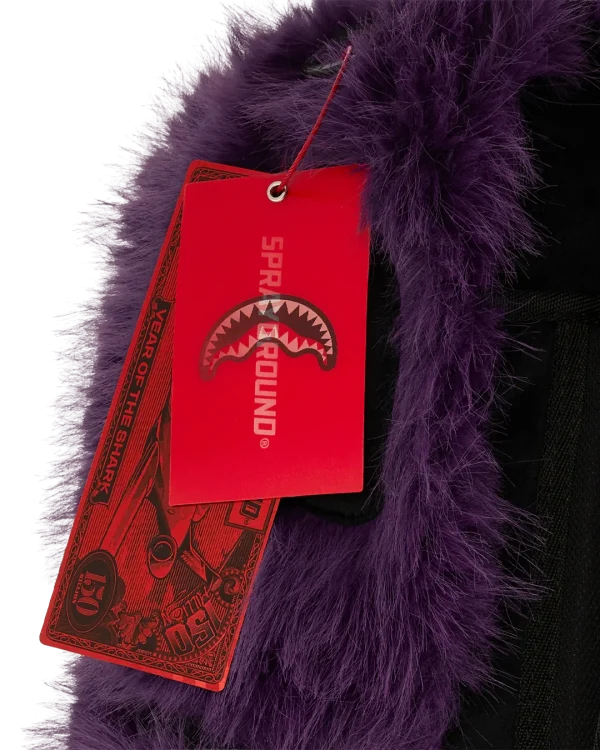 FURZILLA SHARK (PURP) BACKPACK